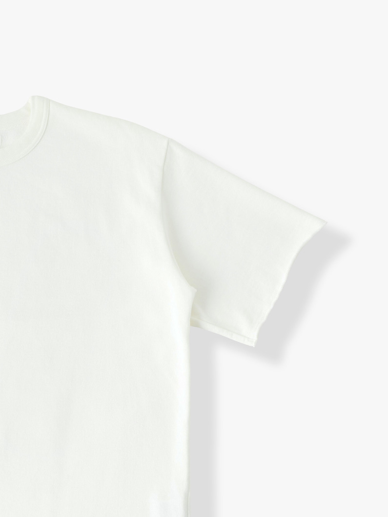 オーガニックコットン カットオフ ティー 詳細画像 off white 2