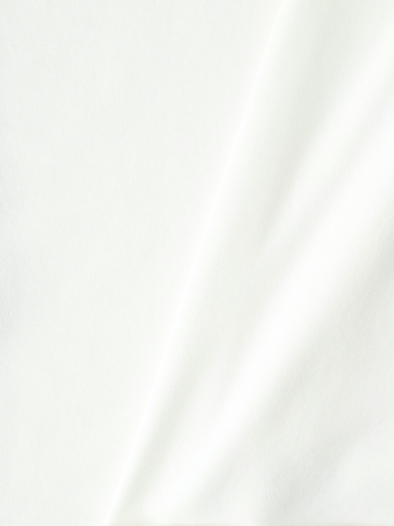 オーガニックコットン カットオフ ティー 詳細画像 off white 4