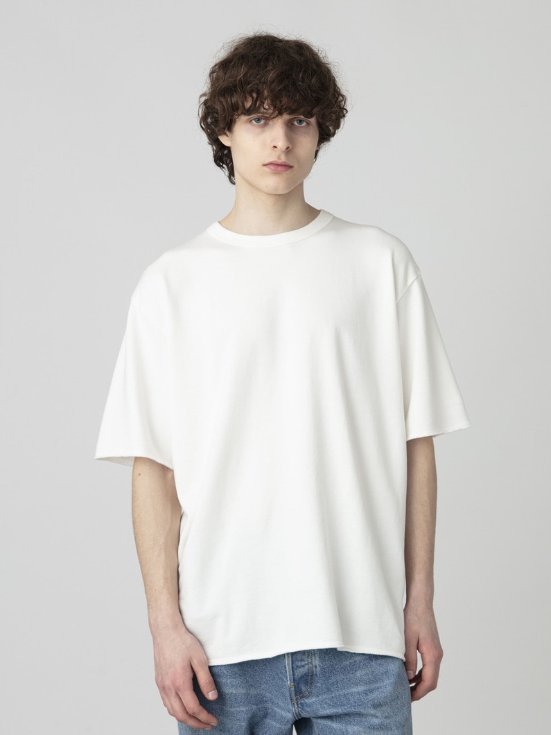 オーガニックコットン カットオフ ティー 詳細画像 off white 1