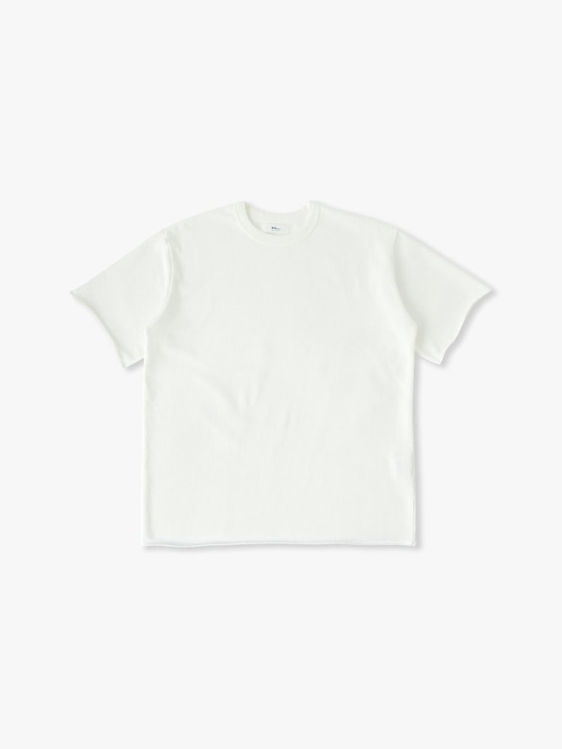 オーガニックコットン カットオフ ティー 詳細画像 off white 3