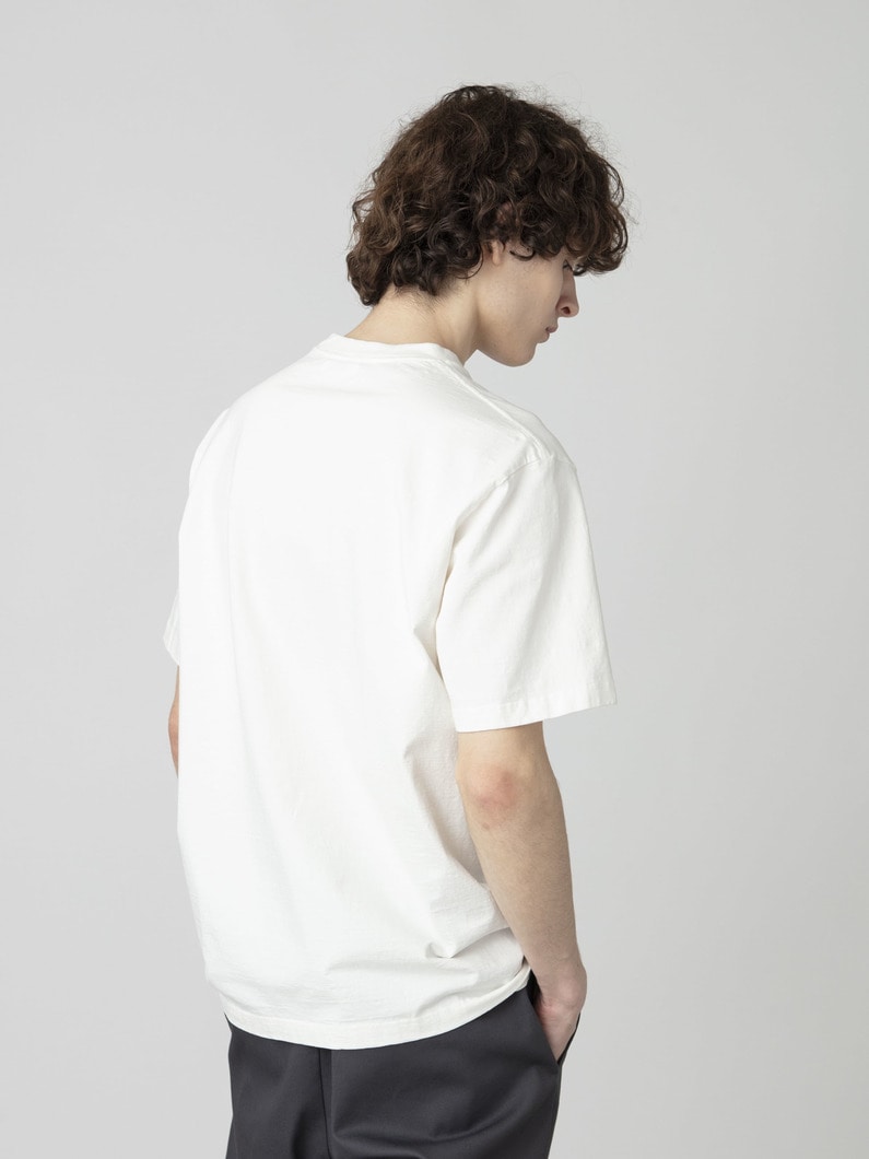 レギュラーフィット ストレッチ ティー 詳細画像 off white 2