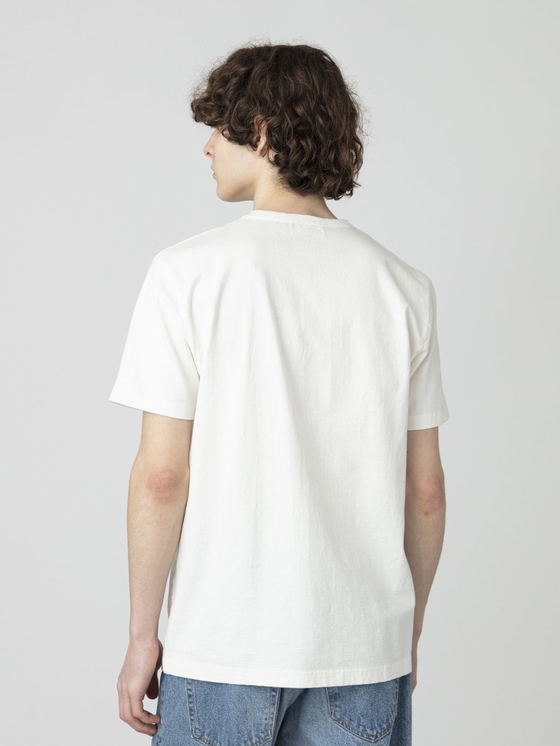 スリムフィット ストレッチ ティー 詳細画像 off white 2