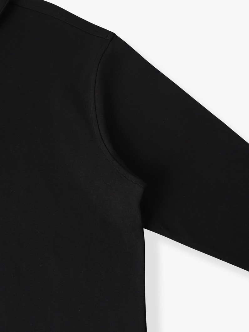 ジャージーポロ ロングスリーブティー 詳細画像 black 2