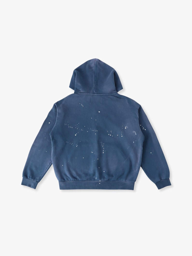 ペイント スウェットジップフーディー 詳細画像 navy 1