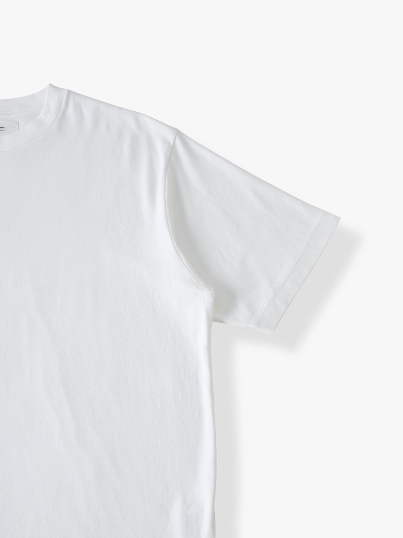 スヴィンコットン スムース ティー 詳細画像 white 2