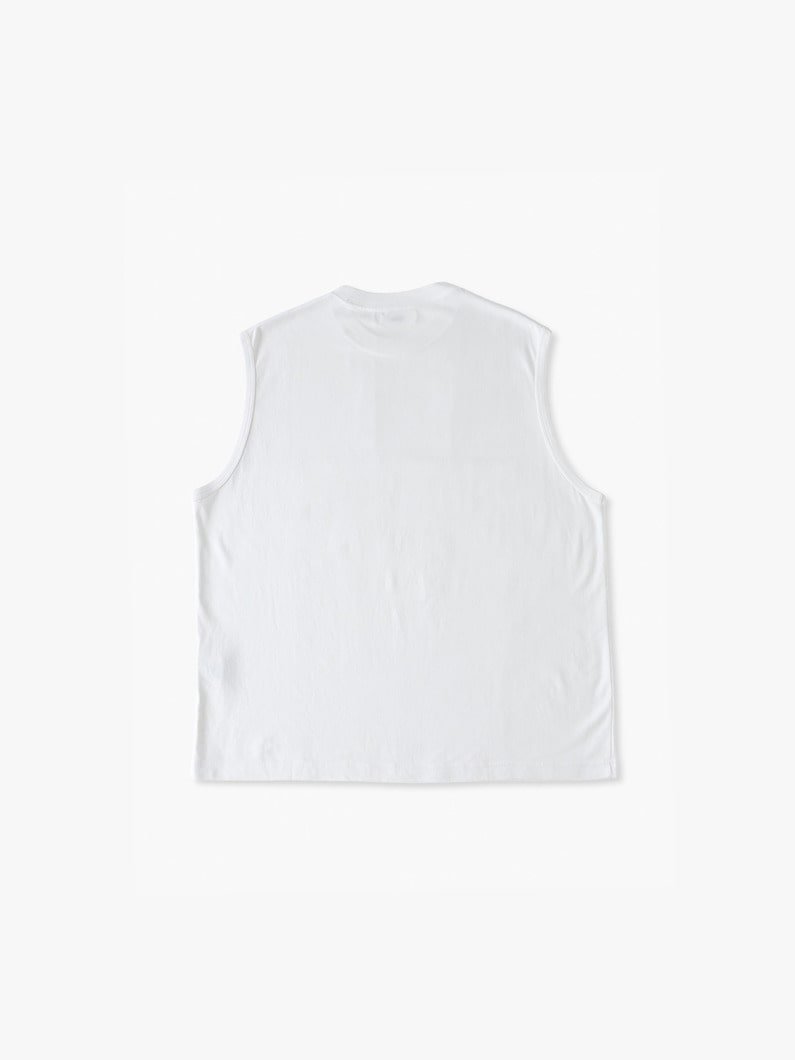 スヴィンコットン スムース タンクトップ 詳細画像 white 1