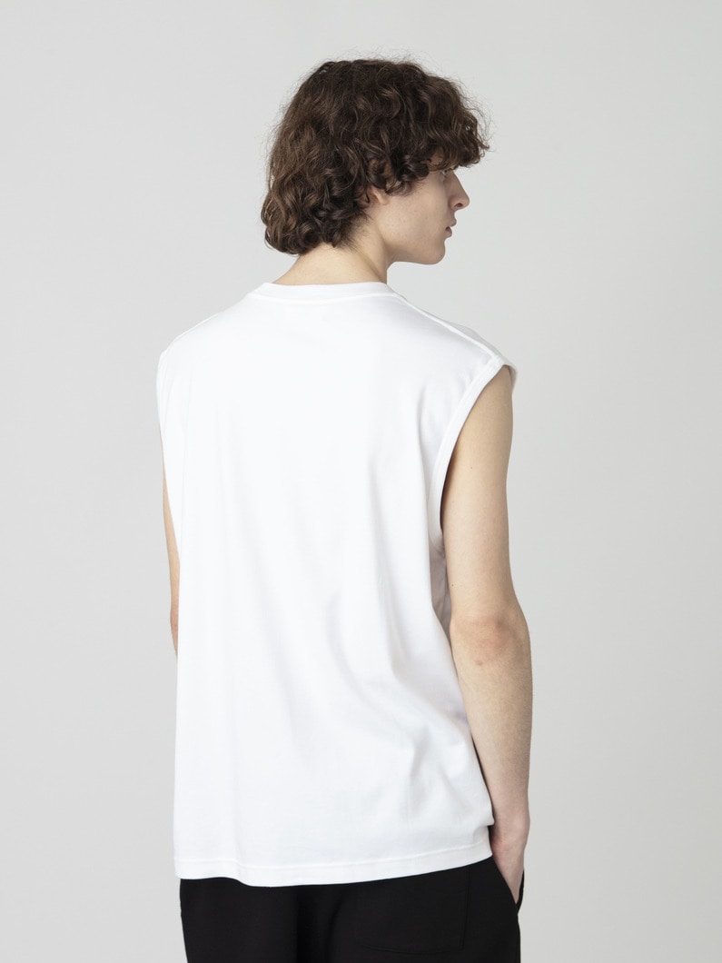 スヴィンコットン スムース タンクトップ 詳細画像 white 2
