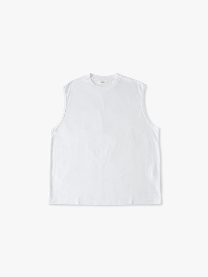 スヴィンコットン スムース タンクトップ 詳細画像 white 3
