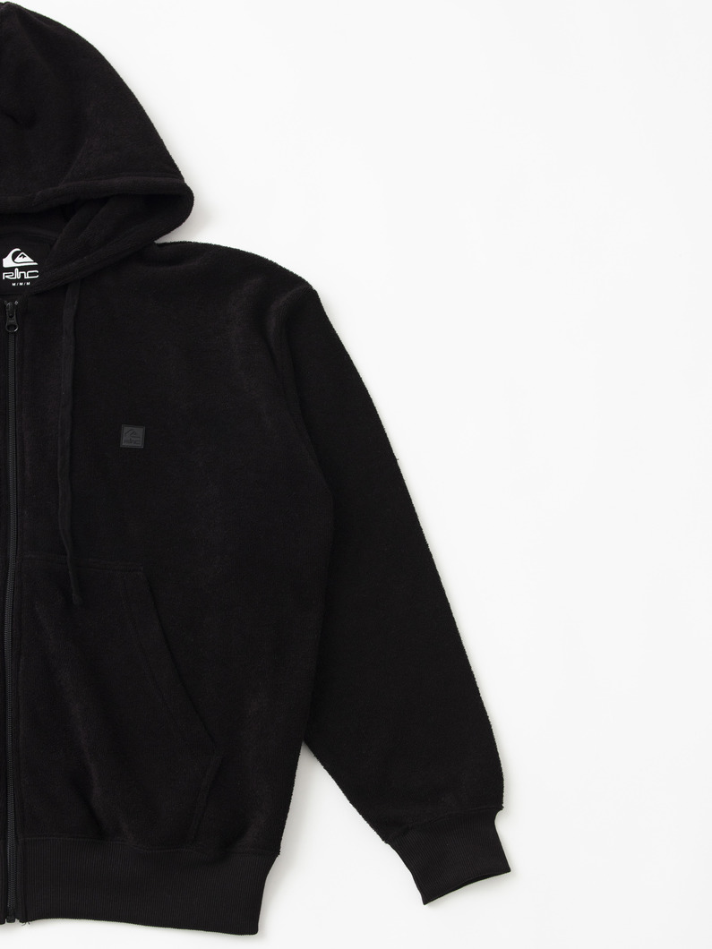 パイル ジップフーディー 詳細画像 black 2