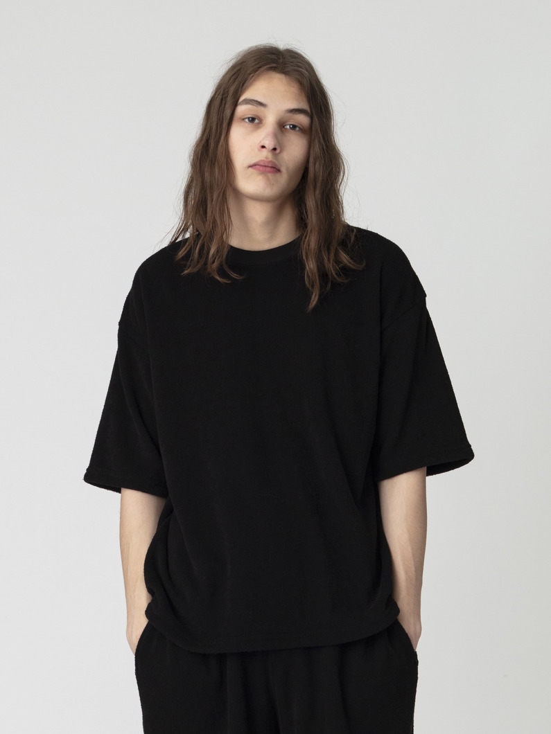 パイル ティー 詳細画像 black