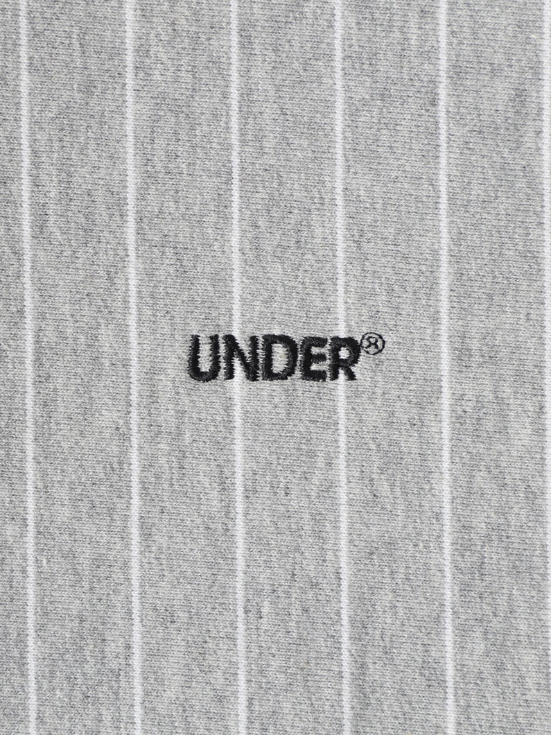 ピンストライプ スウェット プルオーバー 詳細画像 gray 3