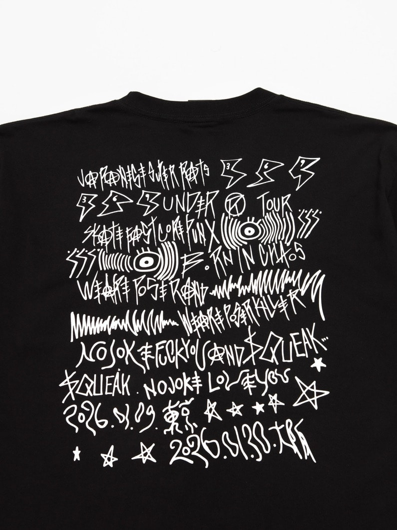 ジャパニーズスーパーラッツ ツアーティー 詳細画像 black 4