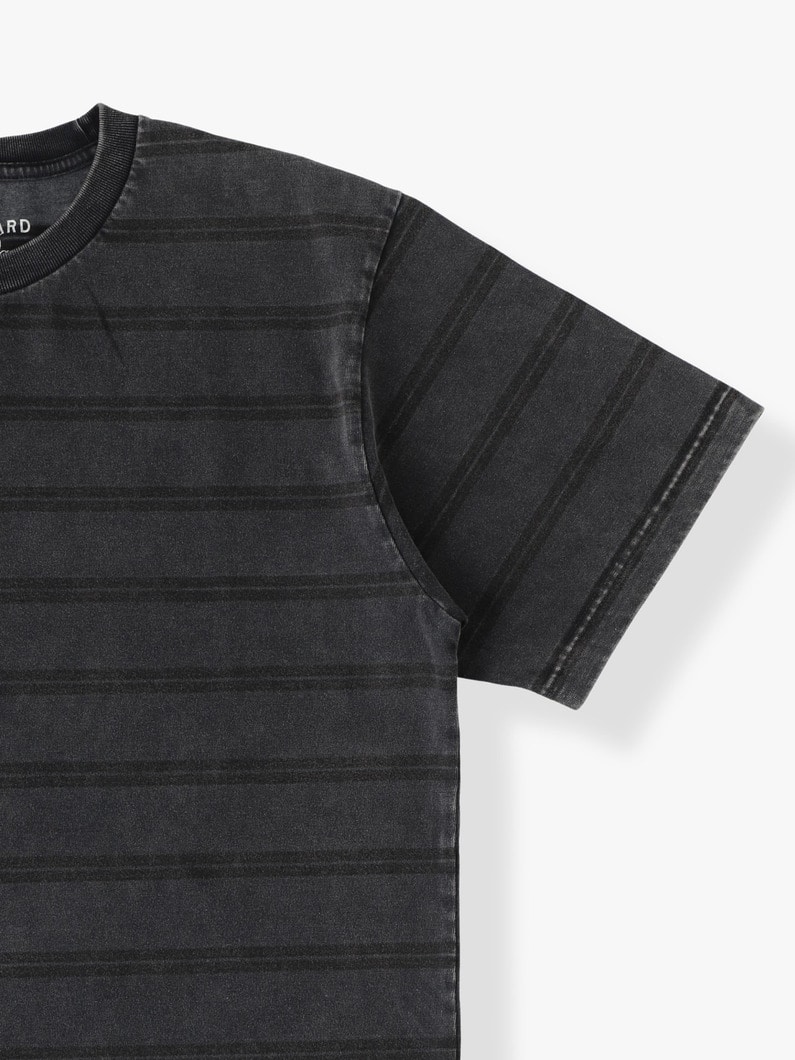 フェード TCプレーティング ストライプ ティー 詳細画像 charcoal gray 2