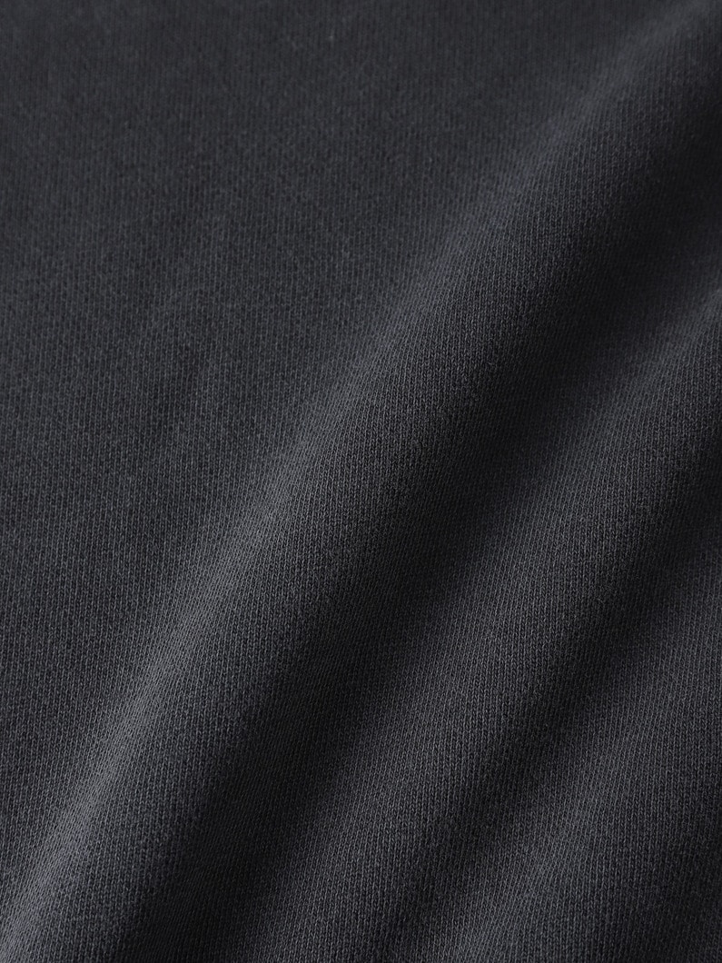 ピグメントダイ USコットン スウェットプルオーバー 詳細画像 charcoal gray 6