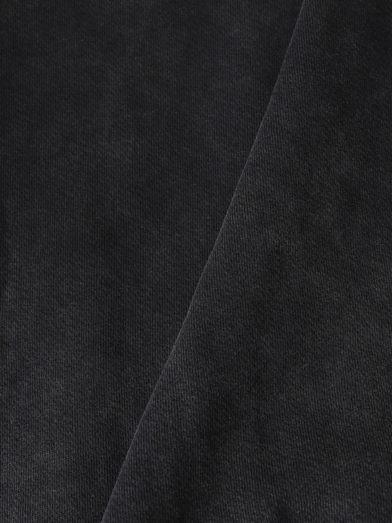 ヘヴィーウェイト ラグラン ジップ スウェットフーディー 詳細画像 black 5