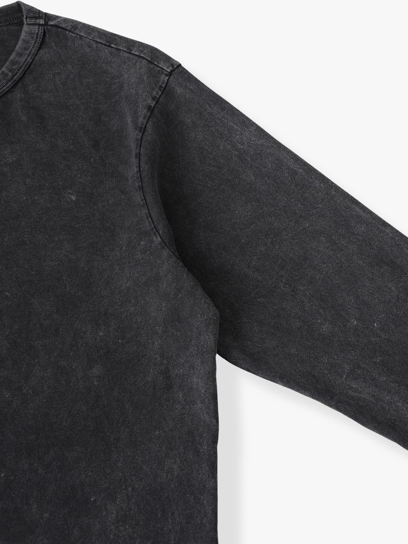 ヘヴィーウェイト ロングスリーブティー 詳細画像 black 2