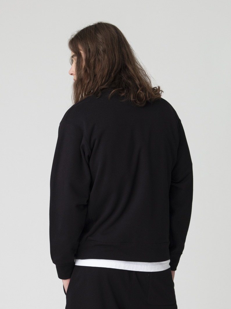 リオプティマム スウェットプルオーバー 詳細画像 black 2