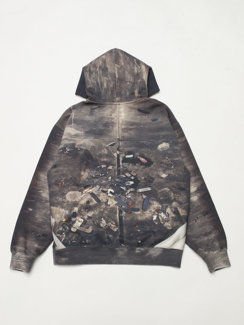 オールオーバープリンテッド スウェットフーディー 詳細画像 multi 6