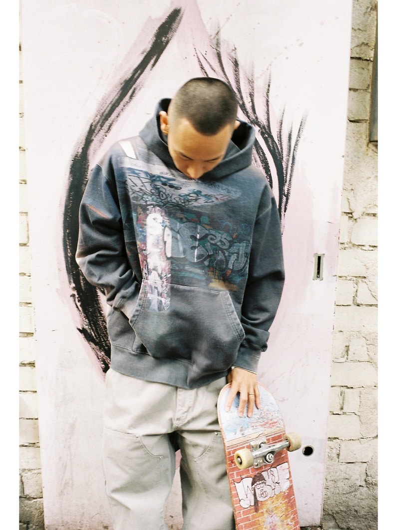 オールオーバープリンテッド スウェットフーディー 詳細画像 multi 7