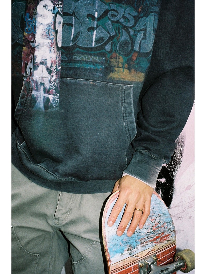 オールオーバープリンテッド スウェットフーディー 詳細画像 multi 8