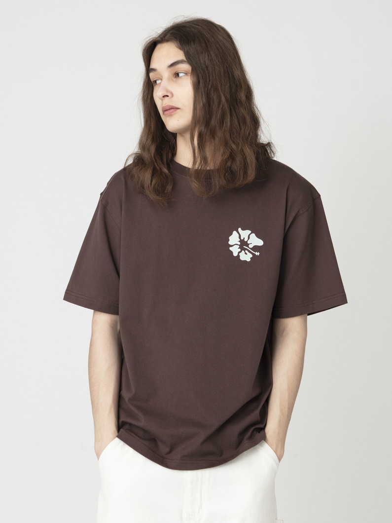 グラフィック ティー（No,1） 詳細画像 brown