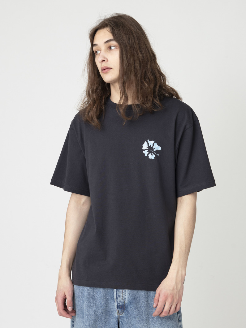 グラフィック ティー（No,1） 詳細画像 charcoal gray