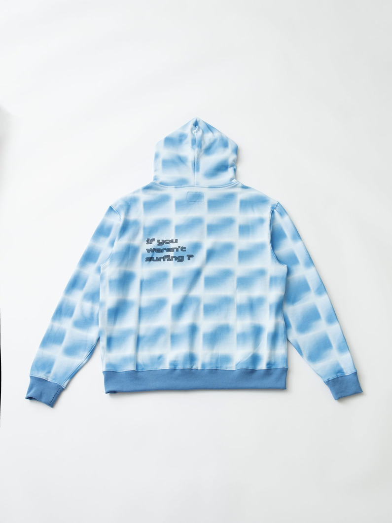 グラフィック スウェットフーディー 詳細画像 blue 4
