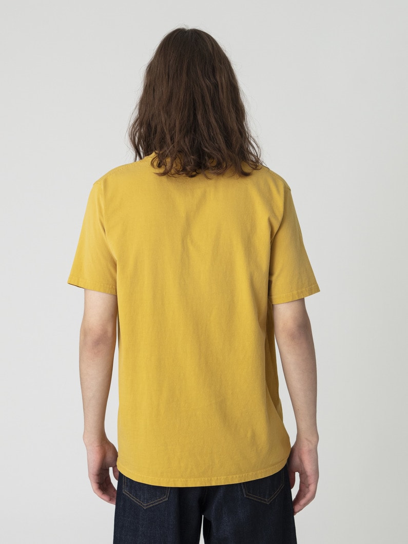 ロゴ ティー 詳細画像 yellow 2