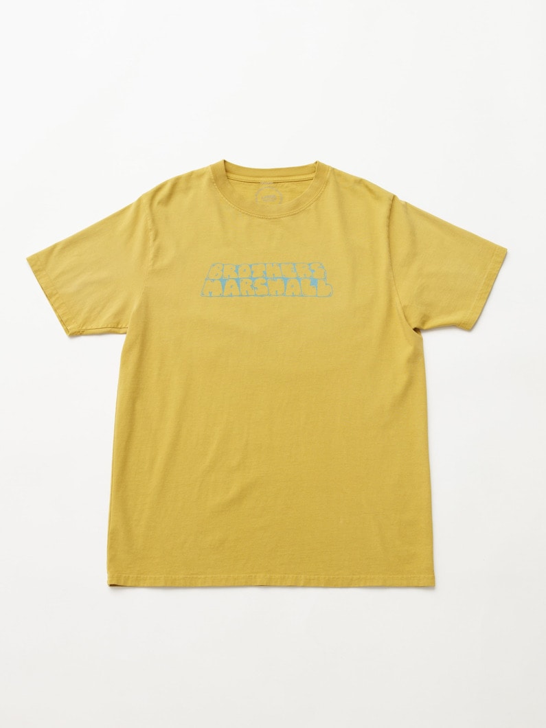 ロゴ ティー 詳細画像 yellow 3
