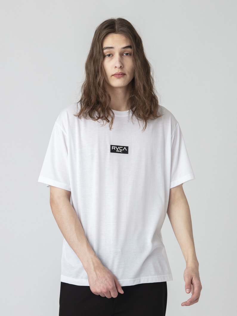 プリントロゴ ティー 詳細画像 white 1