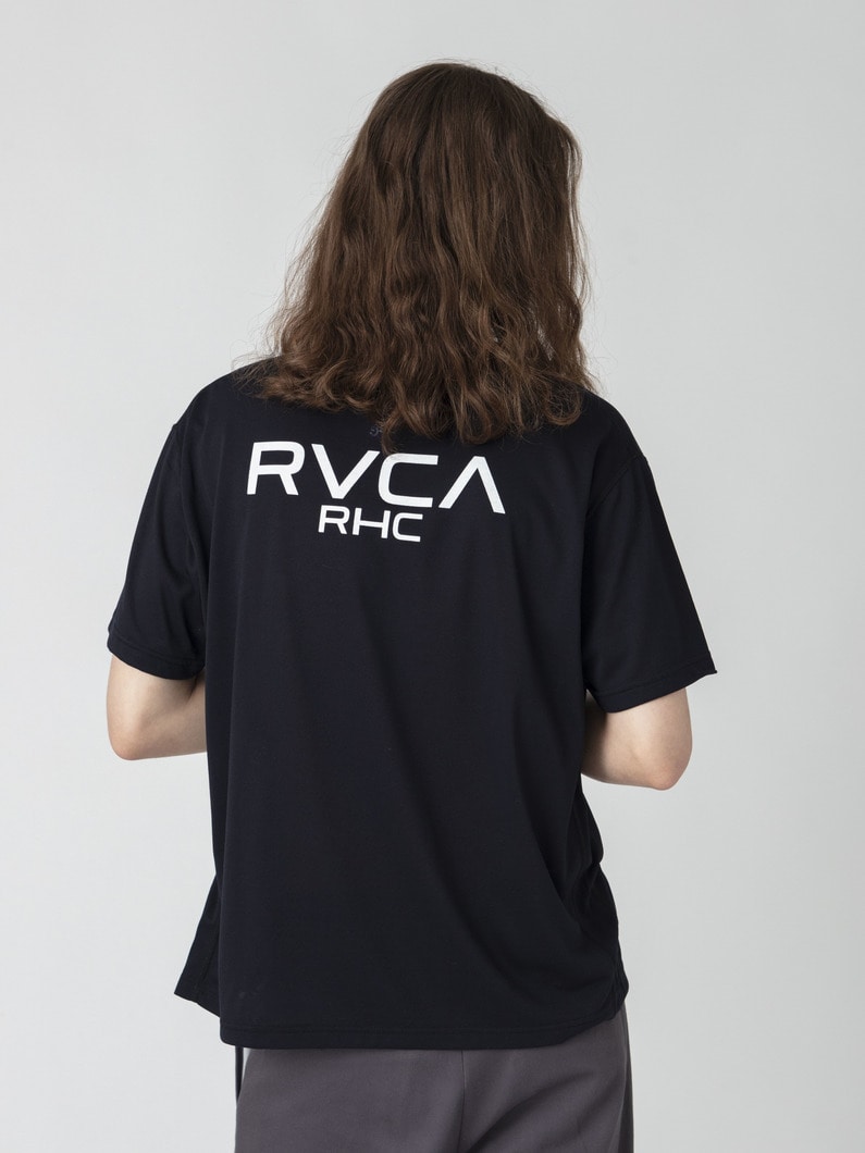 プリントロゴ ティー 詳細画像 black 2