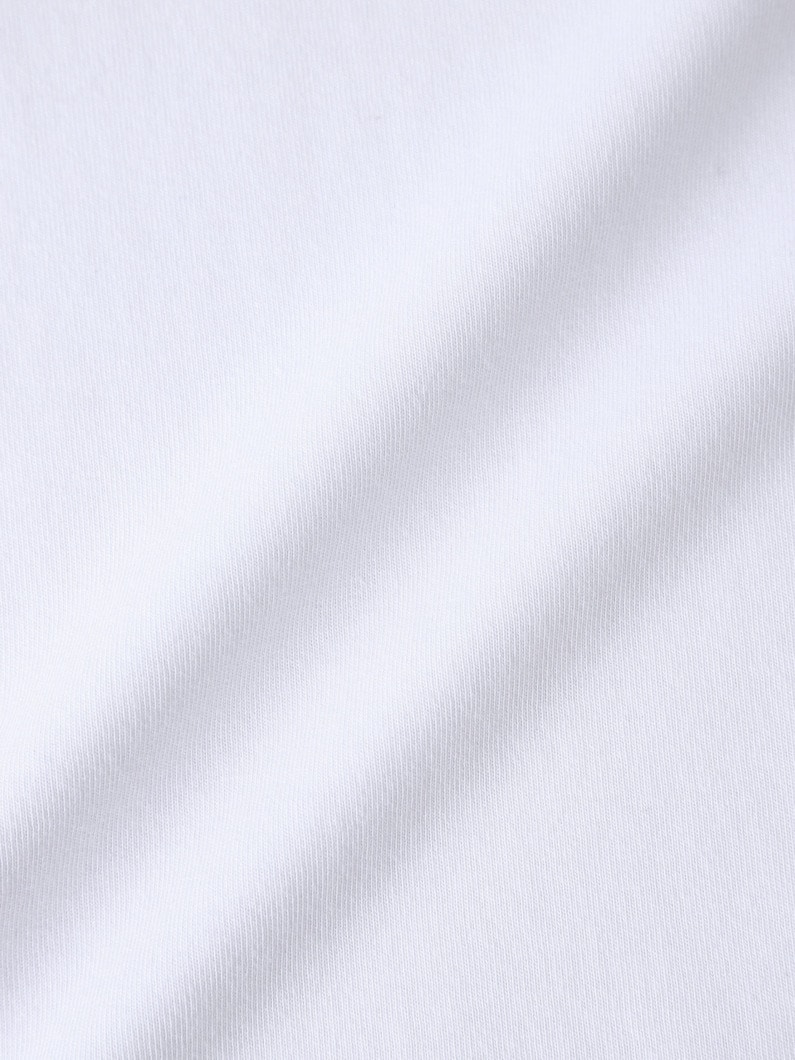 エンブロイダリーロゴ ティー 詳細画像 white 5