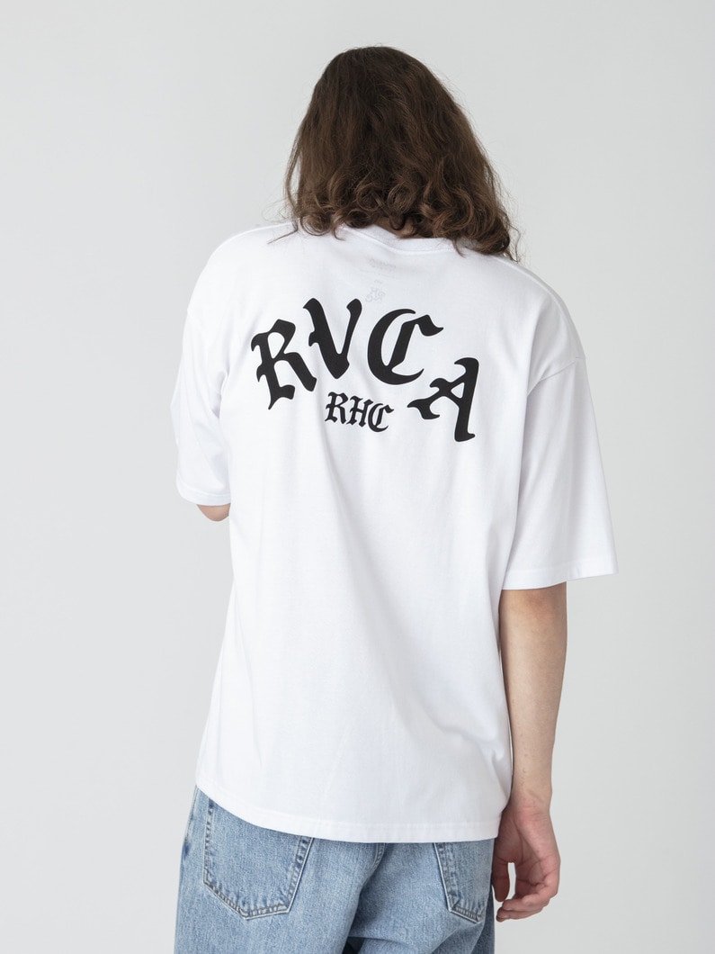 エンブロイダリーロゴ ティー 詳細画像 white 2