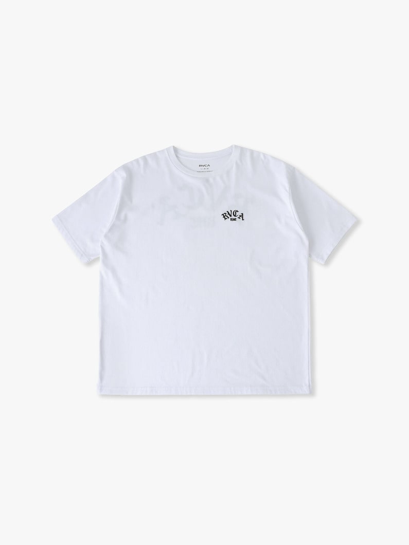 エンブロイダリーロゴ ティー 詳細画像 white 3
