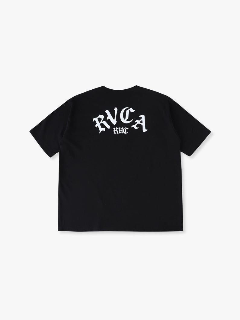 エンブロイダリーロゴ ティー 詳細画像 black 4