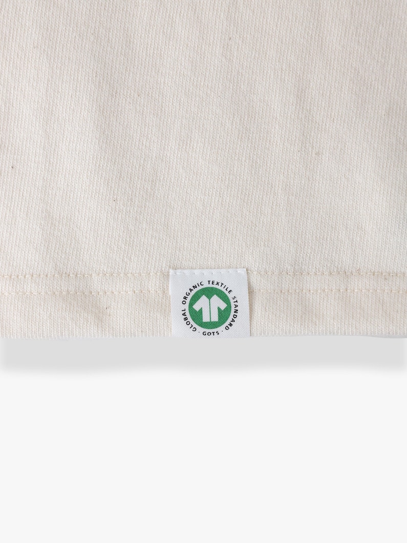 オールドフォントロゴ ティー 詳細画像 white 3