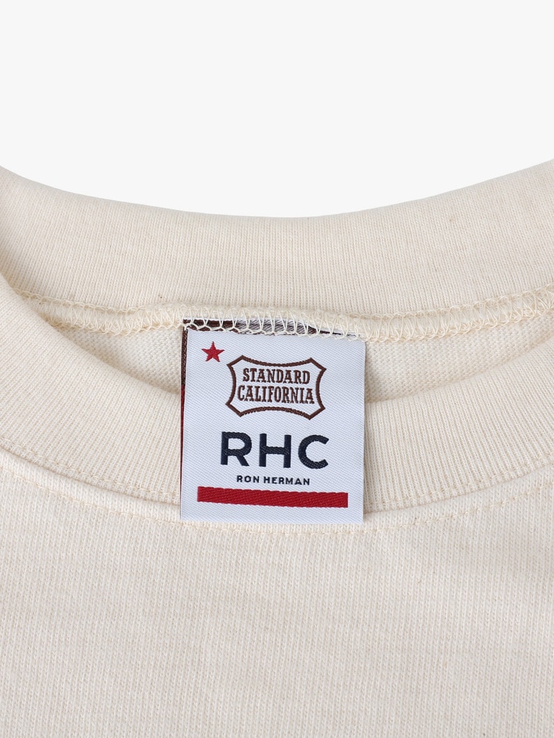 オールドフォントロゴ ティー 詳細画像 white 4