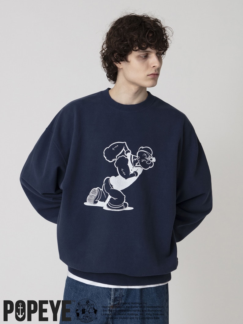 スウェットプルオーバー 【POPEYE(TM)】 詳細画像 navy 1