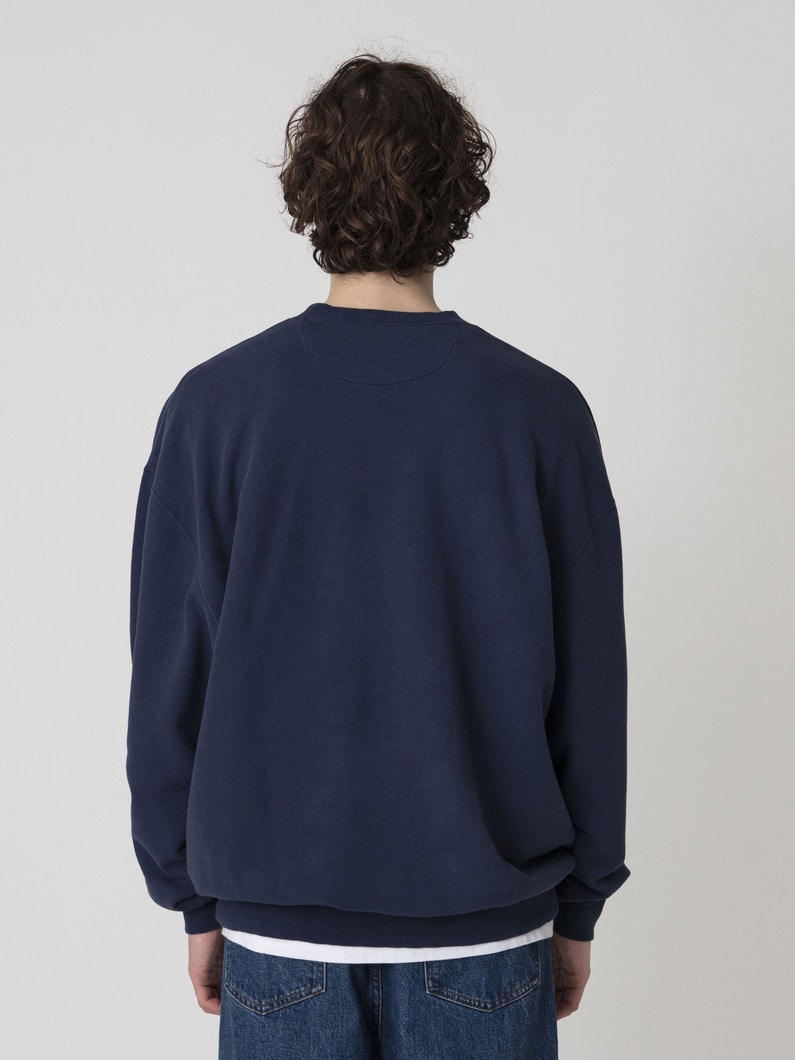 スウェットプルオーバー 【OLIVE】 詳細画像 navy 2