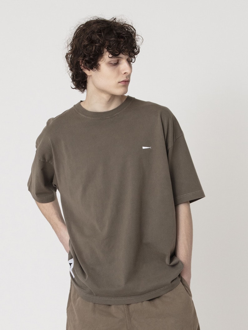 ピグメントダイ カシャロ ティー 詳細画像 brown