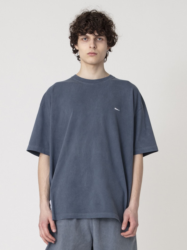 ピグメントダイ カシャロ ティー 詳細画像 navy