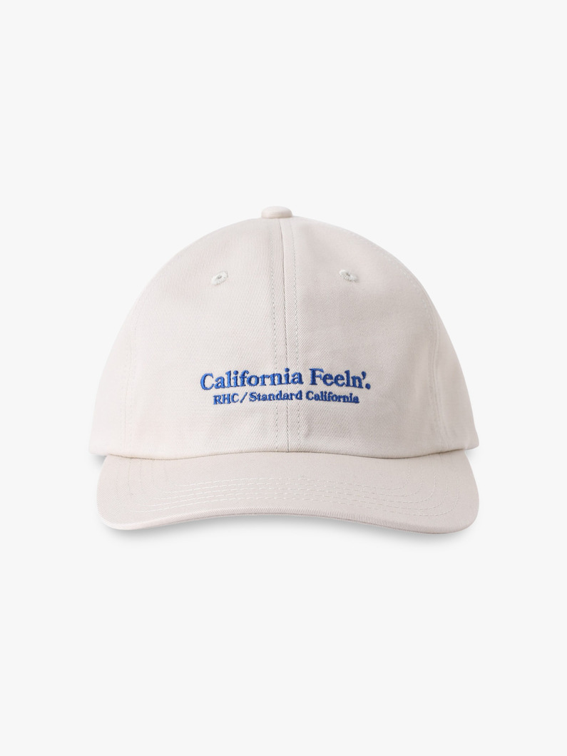 カリフォルニアフィーリン ロゴキャップ 詳細画像 white 1