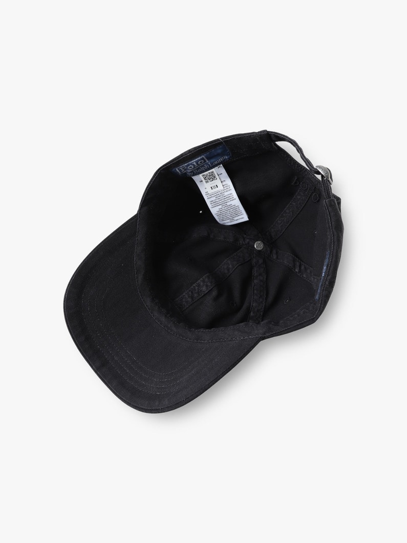 ブラックガーメントダイ クラシック スポーツ キャップ 詳細画像 black 3