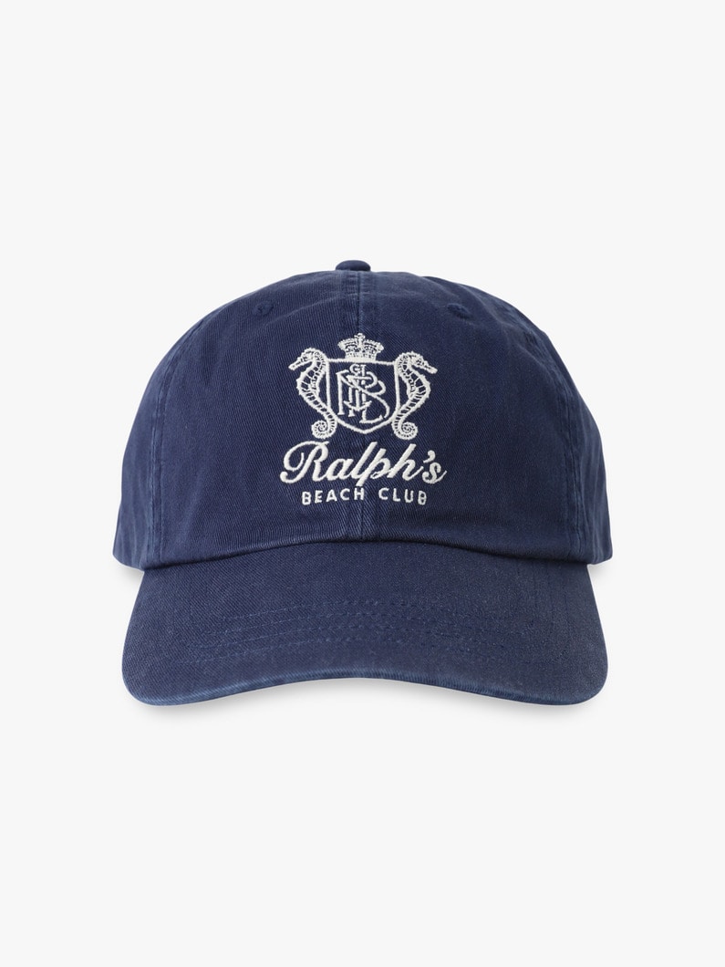 ウーブン ロゴ キャップ（ネイビー） 詳細画像 navy 1