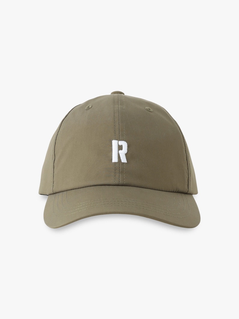 Rロゴ エンブロイダリー キャップ 詳細画像 khaki