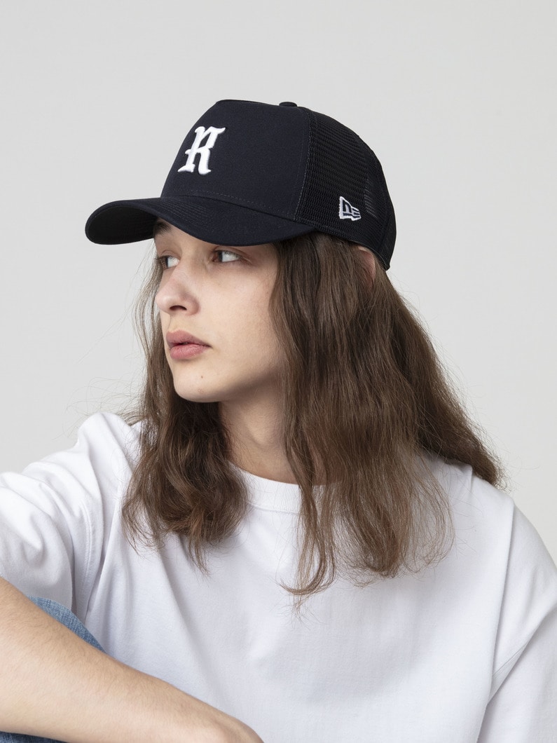 9FIFTY Rロゴ メッシュ キャップ 詳細画像 navy