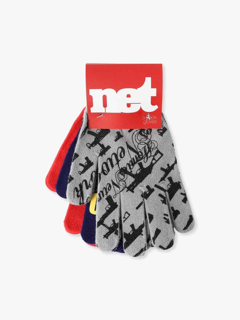 3パック グローブ（マルチ） 詳細画像 multi 1