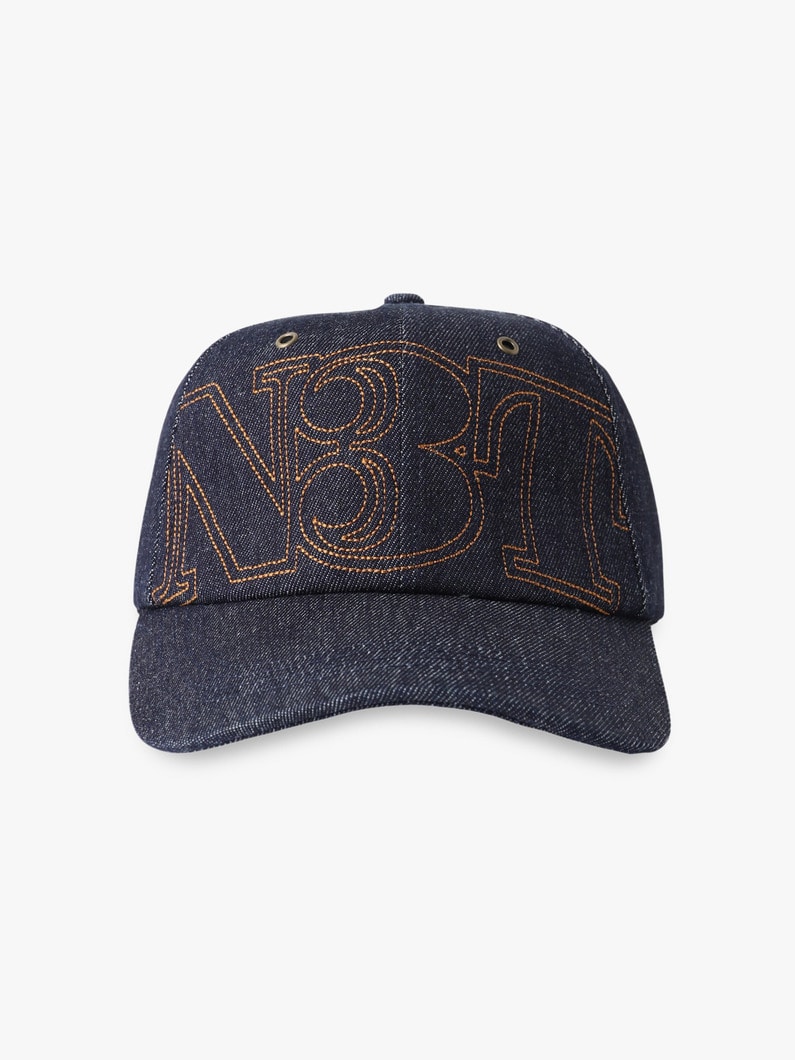 デニム キャップ 詳細画像 indigo 1