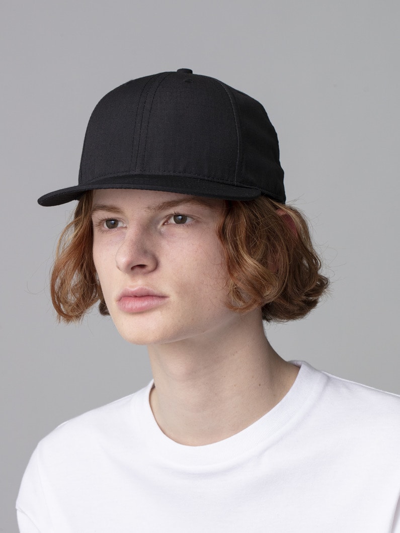 ハイクラウン コットンナイロン キャップ 詳細画像 black 1