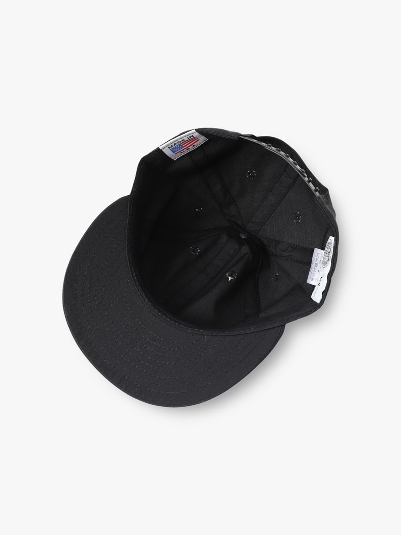 ロウクラウン コットンナイロン キャップ 詳細画像 black 3
